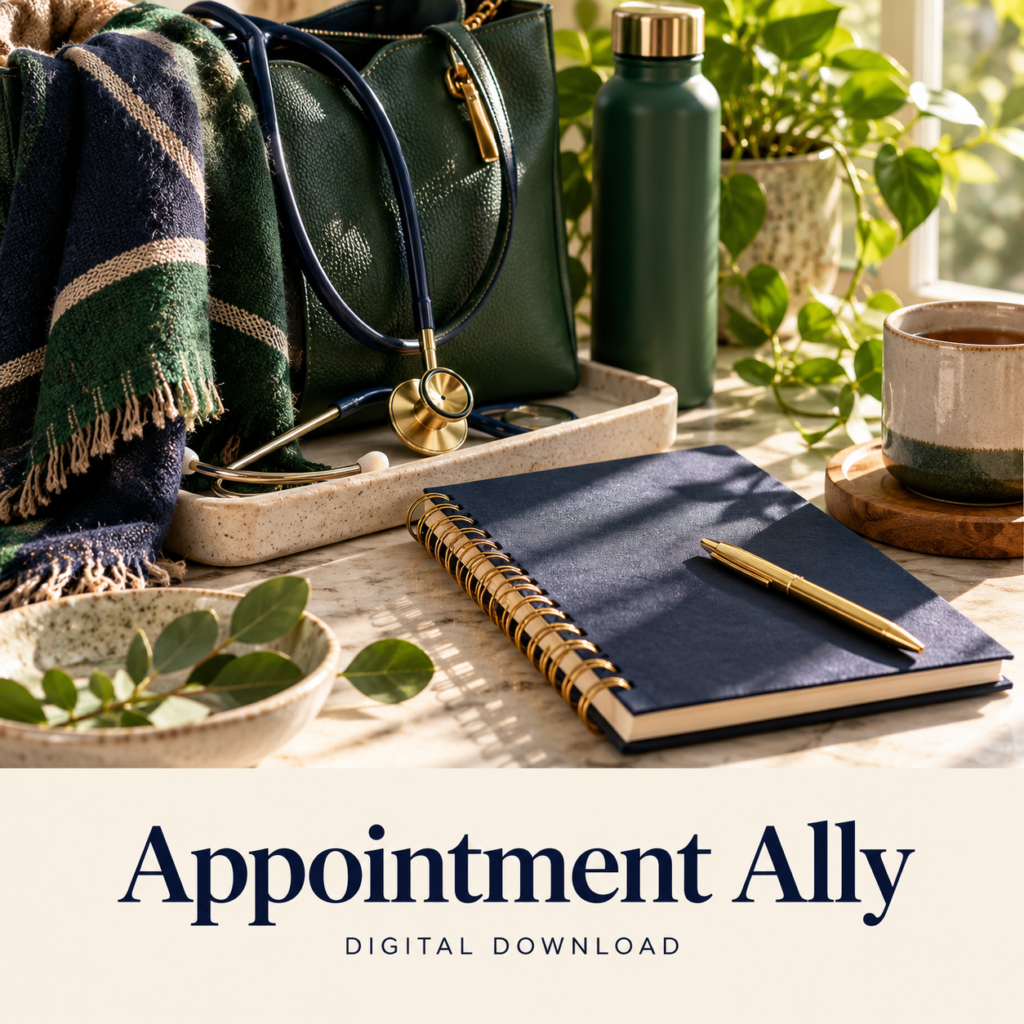 Appointment Ally digital download: illustrative health & wellness lifestyle image.