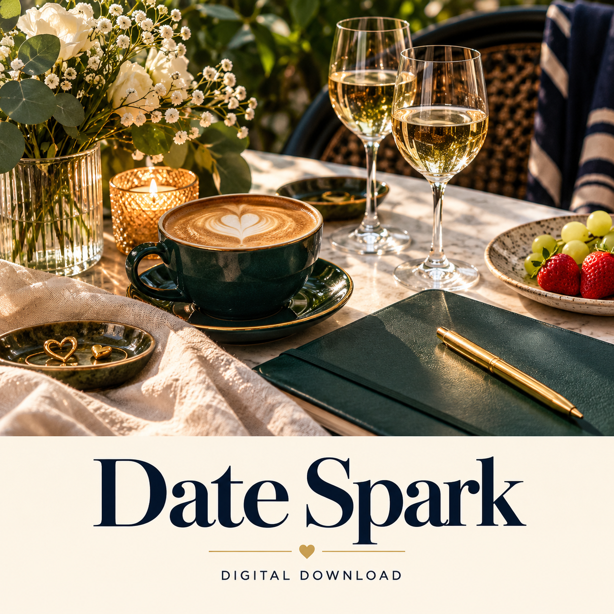 Date Spark digital download: illustrative lifestyle product image.