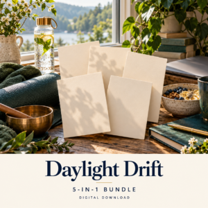 Daylight Drift digital download: illustrative health & wellness lifestyle image.