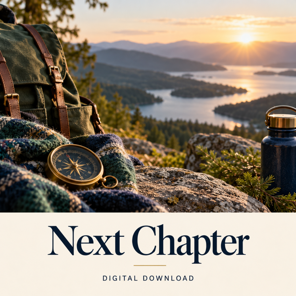 Next Chapter digital download: illustrative personal growth lifestyle image.