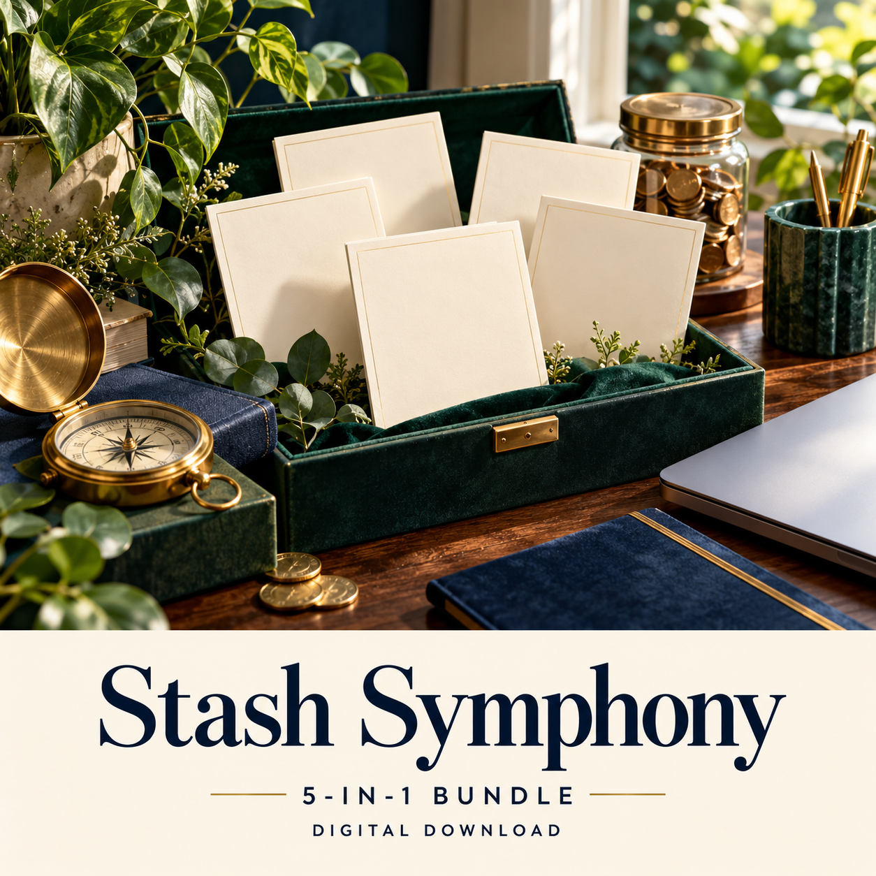 Stash Symphony digital download: illustrative wealth lifestyle image.
